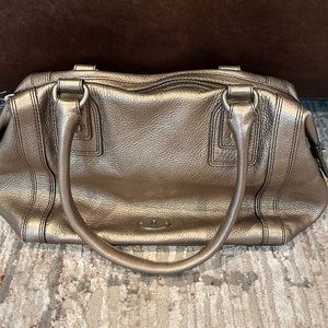 Fossil leather handbag